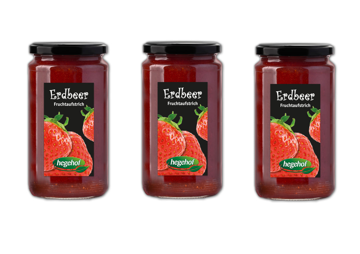 Erdbeere Trio - Fruchtaufstrich