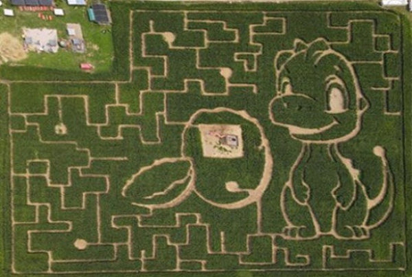 Unser Maislabyrinth 2025