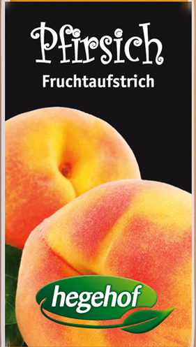 Fruchtaufstrich Pfirsich