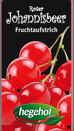 Fruchtaufstrich rote Johannisbeere