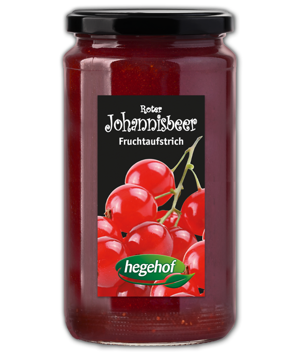 Fruchtaufstrich rote Johannisbeere