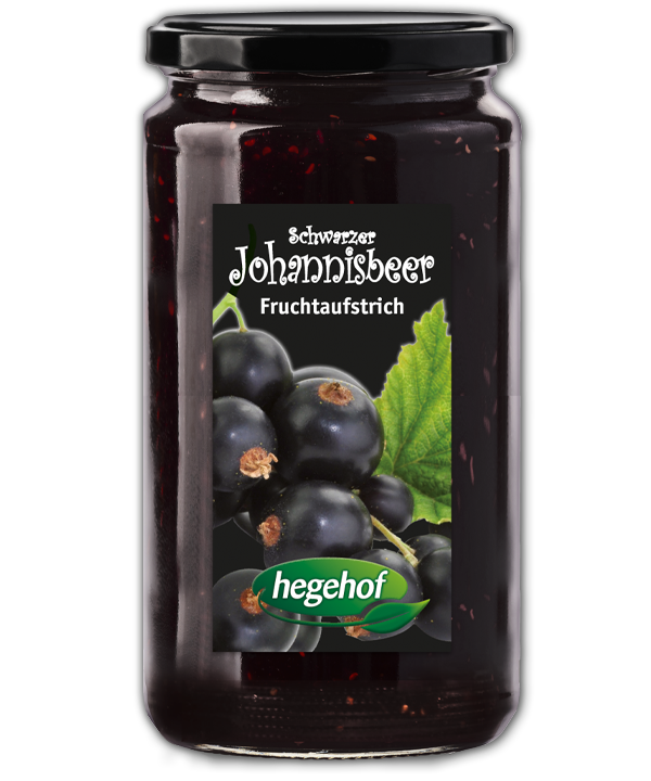 Fruchtaufstrich Schwarze Johannisbeere